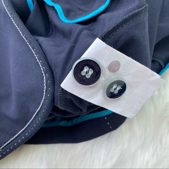 Basler Women's Blazer Blue Size L Soft Stretch Career - Picture 8 of 8